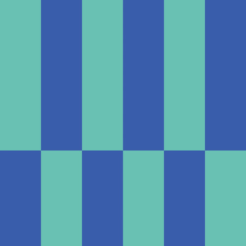 ESTAhome behang streep petrolgroen en koningsblauw - 50 x 900 cm - 130922 - vtwonen shop