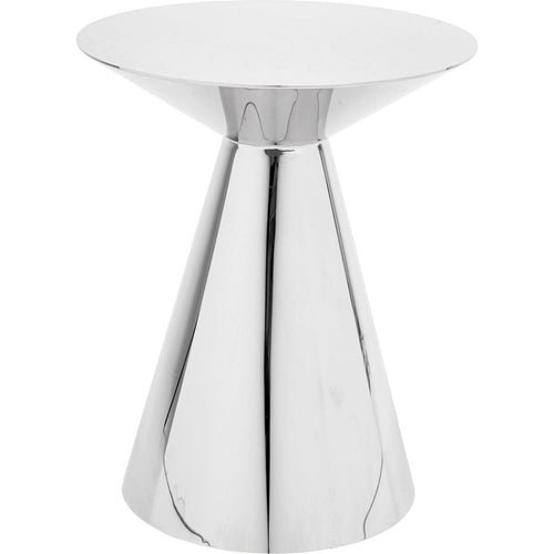 Kare Design Bijzettafel Mambo Ø45cm chroom - vtwonen shop