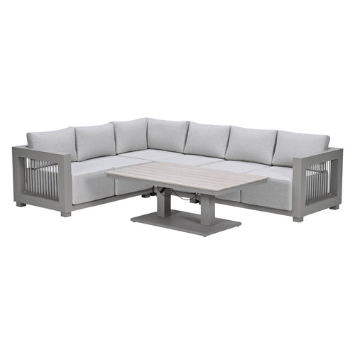 Garden Impressions Loungeset Berthill 5-delig - taupe