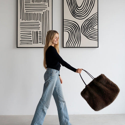 Kare Design Handtas Mika bruin