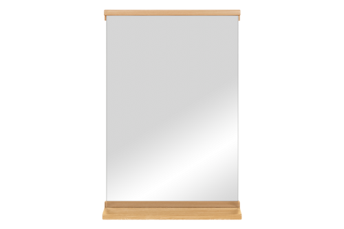 noo.ma Lun wandspiegel 75 x 50 cm, massief eiken