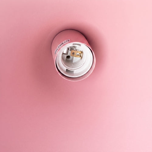Sollux Lighting Hanglamp NOX 25 roze - 24,5x24,5x140cm