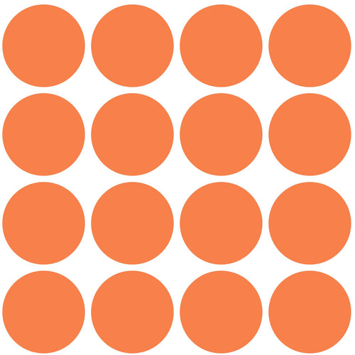 ESTAhome behang grote bollen oranje - 50 x 900 cm - 131558 - vtwonen shop