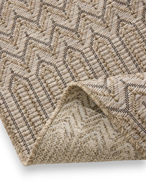 benuta binnen- en buitenkleed Naoto - beige - 120x170 cm