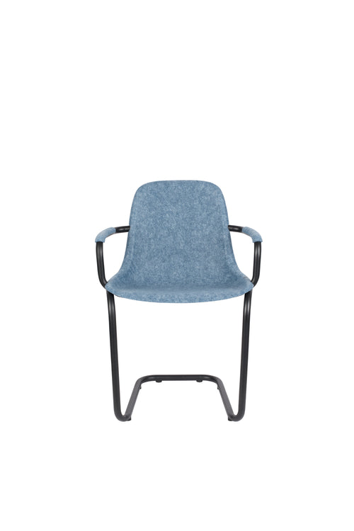 Zuiver Thirsty Armstoel Blauw - Set van 2 - vtwonen shop