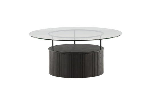 Rebellenclub Salontafel Soby - Ø90 cm - Zwart - vtwonen shop