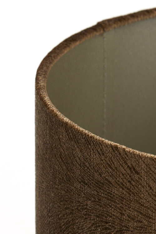 Light & Living lampenkap LUBIS - Ø25x18cm - bruin - vtwonen shop