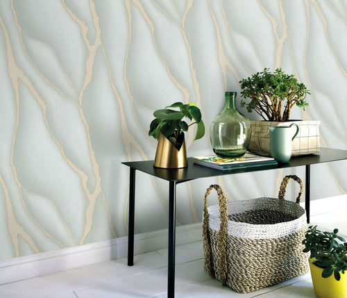 Erismann behang marmer groen - 53 cm x 10.05 m - 661557 - vtwonen shop