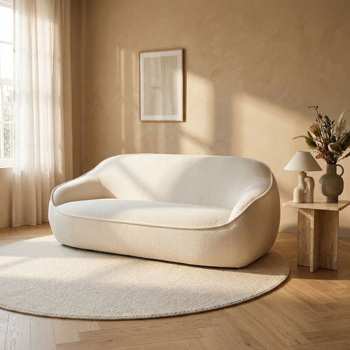 Kare Design Sofa Lumi 2-Zits creme