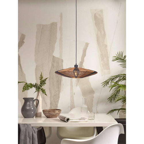 GOOD&MOJO hanglamp Iguazu - bruin - Ø55cm - vtwonen shop