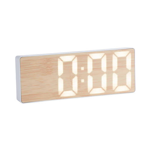 Karlsson wekker Bondone - wit - 16x2.5x6cm