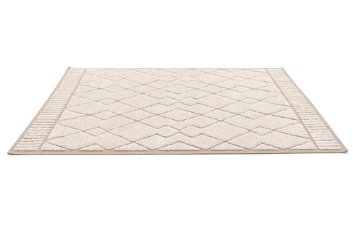 AFK Living vloerkleed  Alba - reliëfeffect - beige - 200 x 290 cm - vtwonen shop