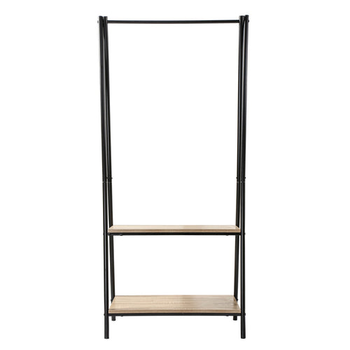 Calicosy - Rek in industriële stijl met 2 schappen  40x64.5x151 cm