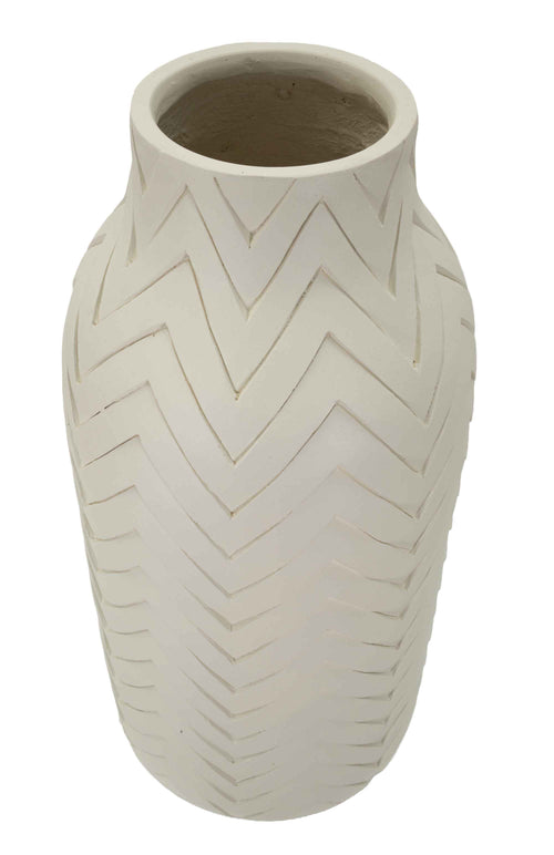 Mauro Ferretti vaas - 29x60 cm - crème