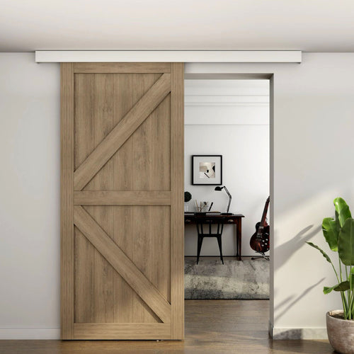 MooideurBeslag Nova schuifdeursysteem wand/plafond montage, wit, 240cm