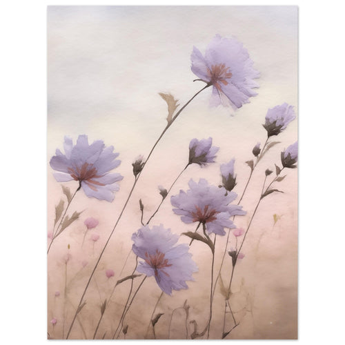 Artfulprints  Flower aquarel 2   poster 30x40 cm - vtwonen shop