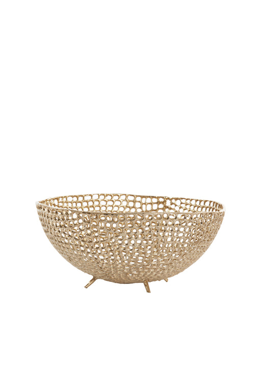 Light & Living schaal MURCIA - Ø38x16cm - goud