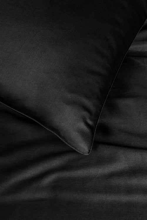 Beddinghouse Change dekbedovertrek - Effen - Eenpersoons - 140x200/220 - Black - vtwonen shop