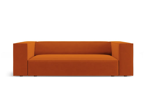 Cosmopolitan Design Bank Arendal 2-zits, flueel terracotta - 102x180x70cm