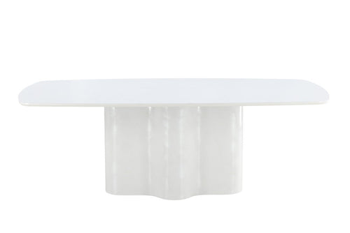 BRAM  eetkamertafel Berdal - wit - 220 x 110 cm