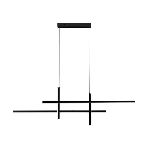 Nova Luce ANTAMA Hanglamp voor aan het plafond, Sandy Black Triac dimbare LED 40W 1200lm 3200K