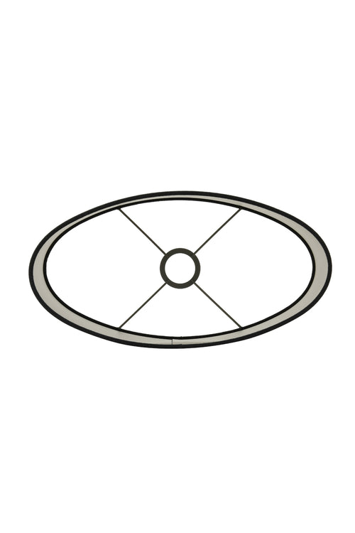 Light & Living lampenkap VELOURS - 38x17.5x28cm - zwart - vtwonen shop