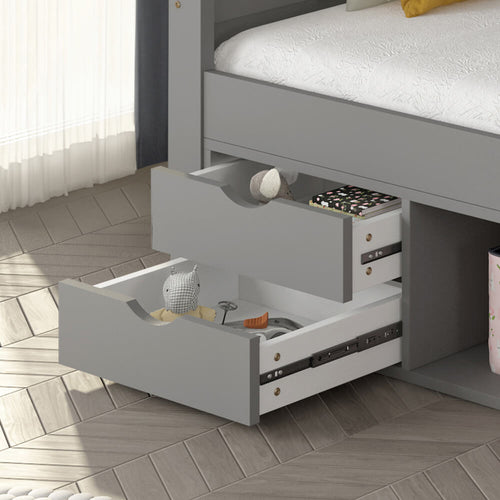 HOME DELUXE COSMOS kinderbed met laden en matras