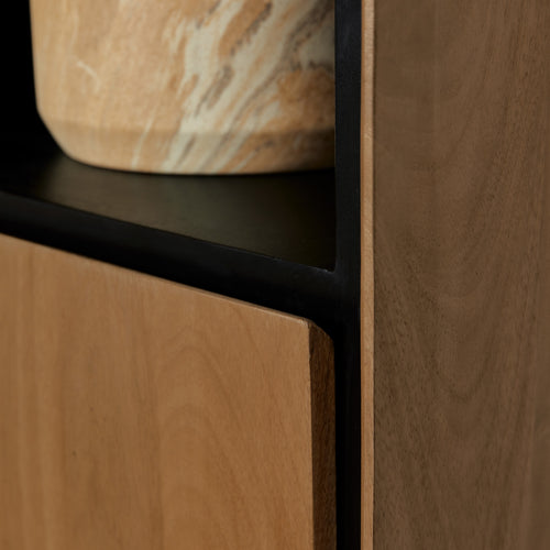 Starfurn  boekenkast RichWood - bruin - 45x60x220cm - vtwonen shop