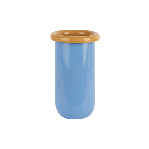 Present Time vaas Plegado M - blauw - Ø14cm - vtwonen shop