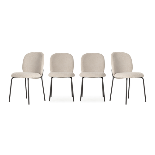 Calicosy - Eetkamerstoelen (Set van 4) NOA 51x60x85 cm