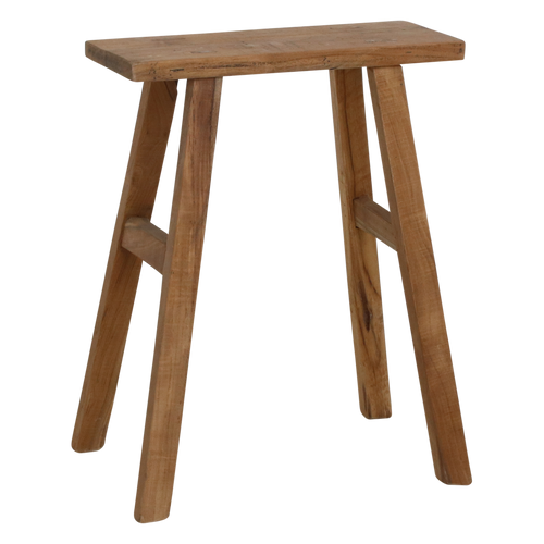 Raw materials bankje Java Carpenter - teakhout -  40 cm - vtwonen shop