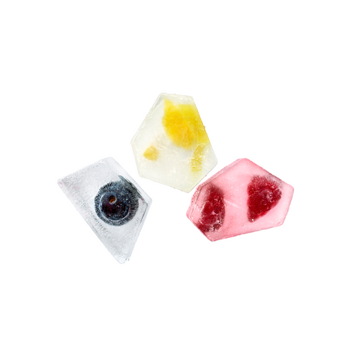 Lékué IJsblokjesvorm met bewaardoos