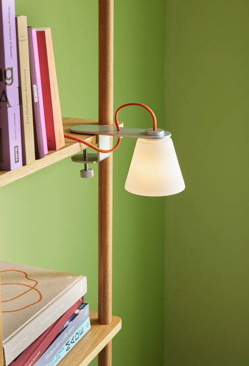 Hübsch wandlamp Lure - glas/ijzer - 23x11xh11cm, g9