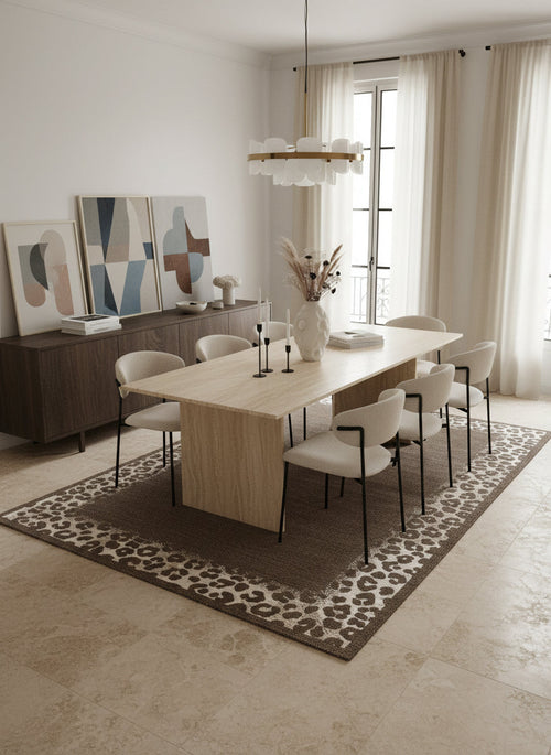 AFK Living vloerkleed Wild - Zacht comfort voor elke dag en OEKO-TEX® Standard 100 gecertificeerd. - kastanje - 200x290 cm