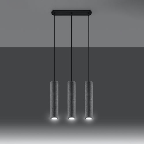 Sollux Lighting Hanglamp LUVO 3L - 45x6x90cm