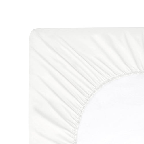 Byrklund - Hoeslaken Jersey - 160x220 cm - Wit
