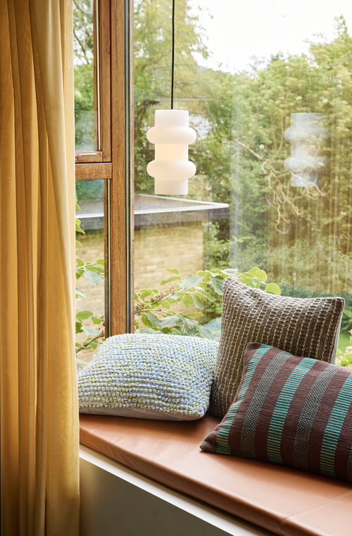 Hübsch hanglamp Pilule - glas/staal - ø15xh25cm