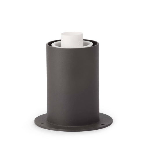 Faro Structure - 1 Lichtbasis Voor Moon, Matsu, Bulb'S en Muffin Shades Donkergrijs - Alleen basis IP44, E27
