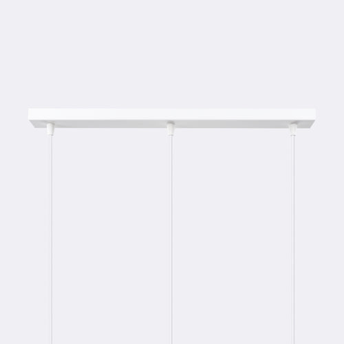 Sollux Lighting Hanglamp BRINA 3L wit - 54x12x115cm