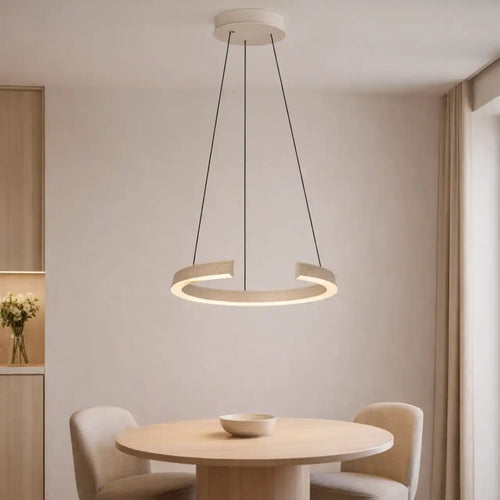 Freelight hanglamp Cavallo - 1 lichts - 50  x 180   cm - beige
