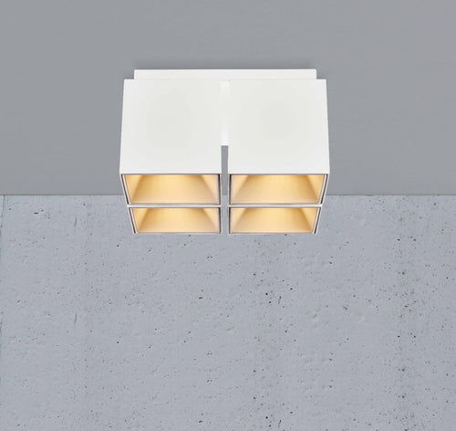 Nordlux Ethan Plafondlamp - 4-lichts GU10 - Wit
