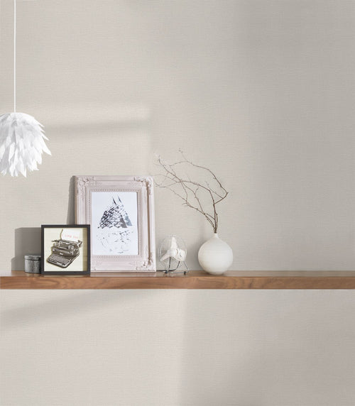 Livingwalls behang effen grijs - 53 cm x 10.05 m - AS-336095