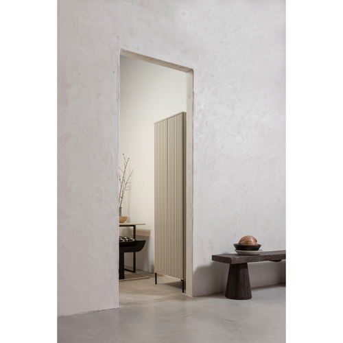 WOOOD hoge kast New Gravure - Grenen - Dust - 210x60x42