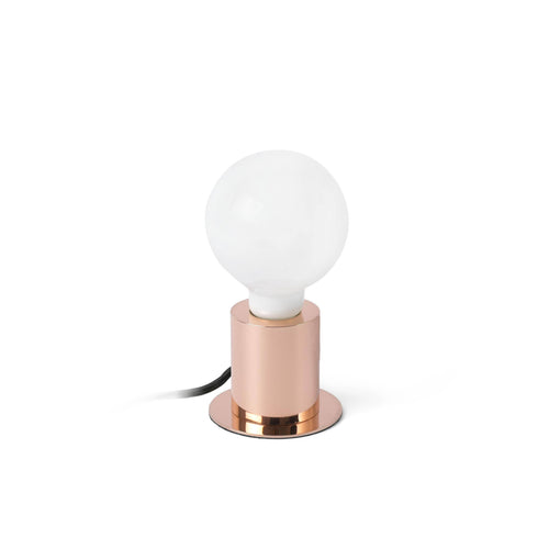 Faro Ten - 1 Light Tafel Globe Lamp Koper, E27