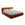 LaMiaSofa Bed met opbergruimte Roma - velours - staal - 200x228x82