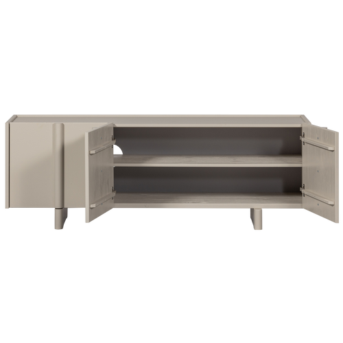 WOOOD tv-meubel Basu - Grenen - Dust - 53x152x46 - vtwonen shop