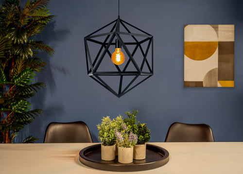 EGLO hanglamp Embleton - e27 - ø 46 cm - zwart - vtwonen shop