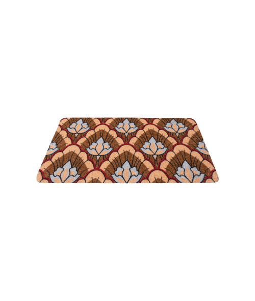 LXmatten Deurmat June Flower Brown - 80 x 50 cm