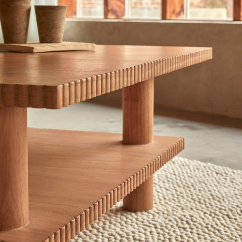 Tikamoon Mindihouten salontafel - Naturel