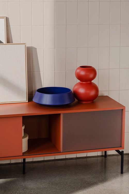 noo.ma MET TV-standaard - Terracotta Blush - vtwonen shop